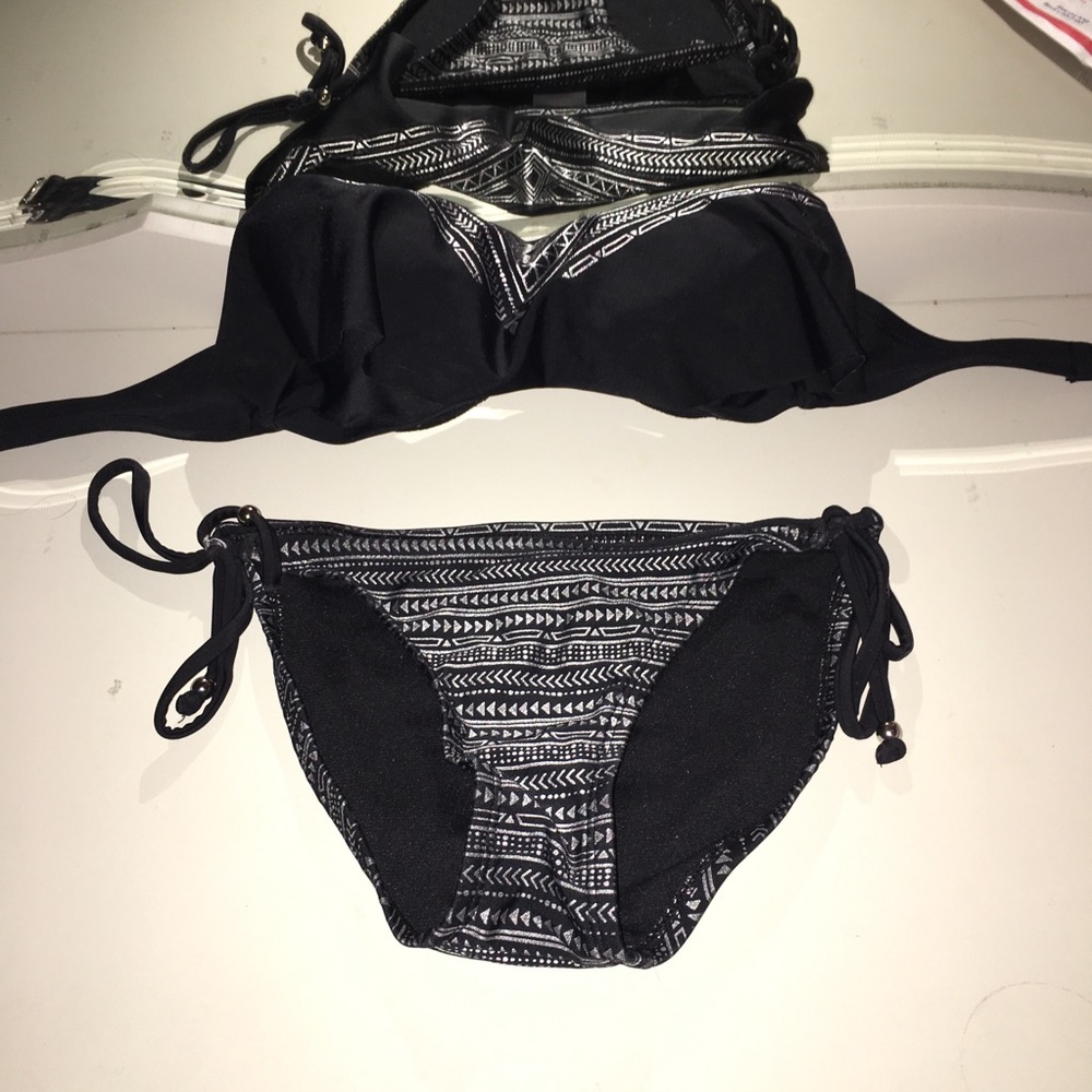 black bikini